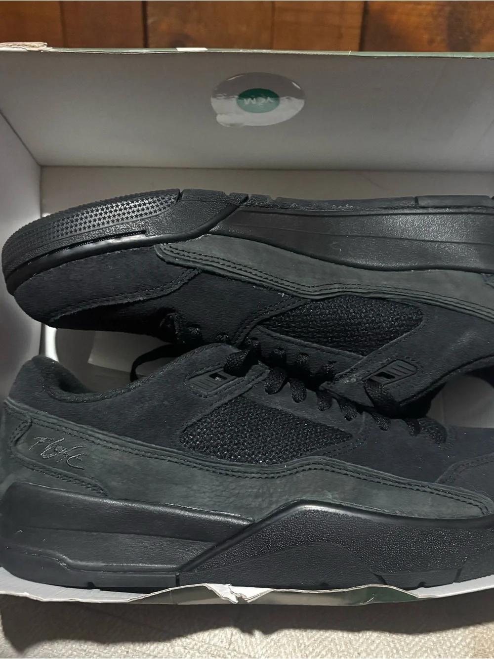 Jordan Men's Black Low-Top Sneakers